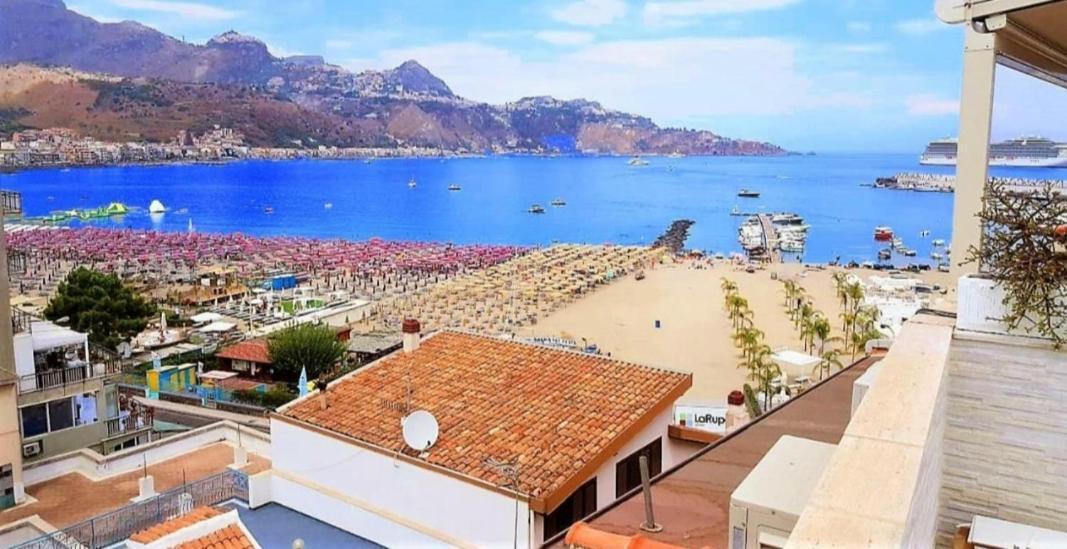 Apartamento Janeta Panoramic Loft Giardini-Naxos Exterior foto